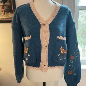 Cute Knit Sweater (S)